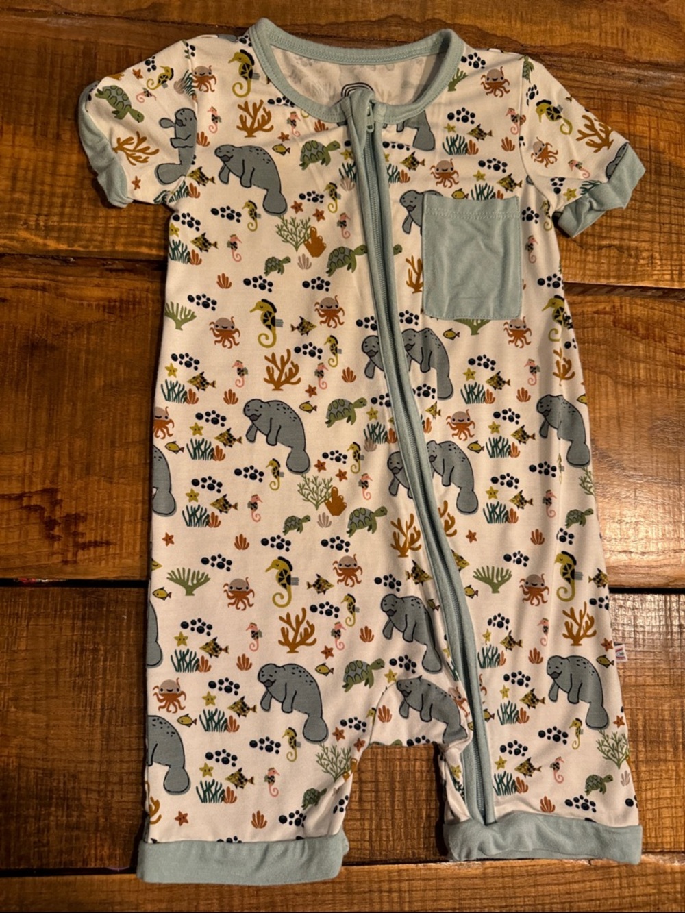 Emerson and Friends Shorty Zip PJs
